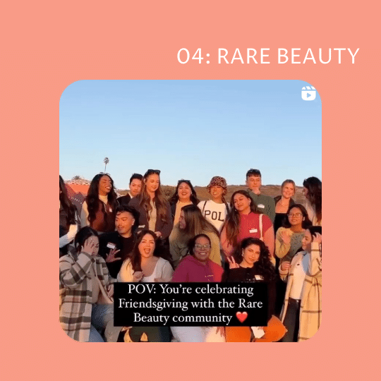Rare Beauty Friendsgiving